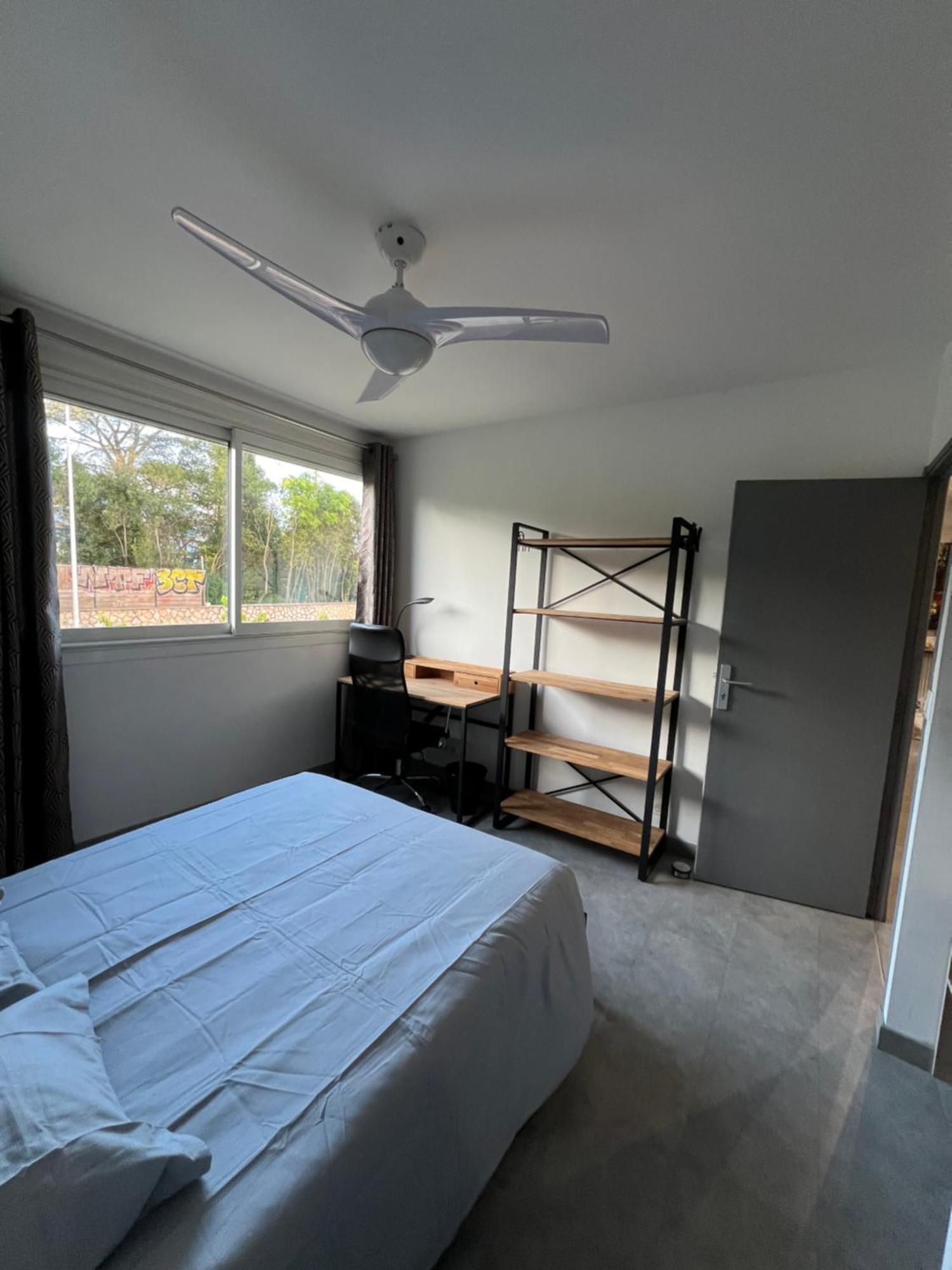 Chambre Avec Salle D'Eau Privee Dans Appartement Partage 200 M Du Tram Montpellier Cameră foto